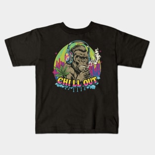 Jungle Vibe: The Hip Hop Gorilla Kids T-Shirt